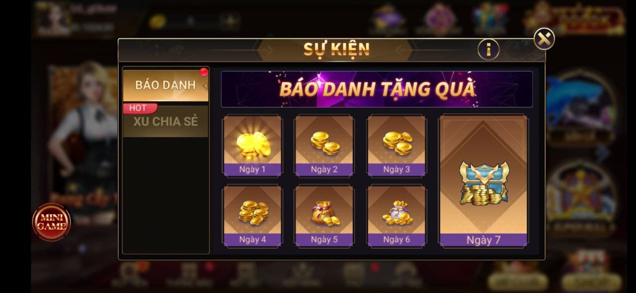 sự kiện báo danh nhận thưởng của twin68 club