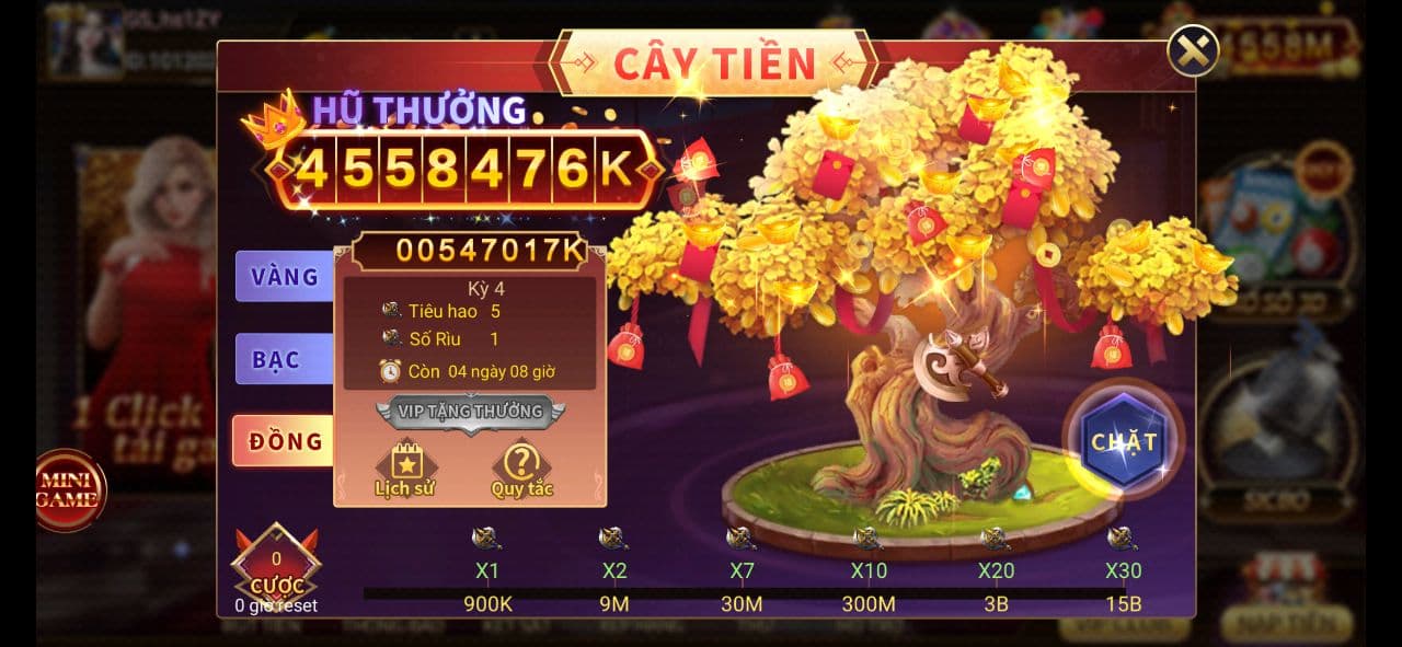 Rung Cây Tiền Giftcode Twin68 - Quà Vào Nhà