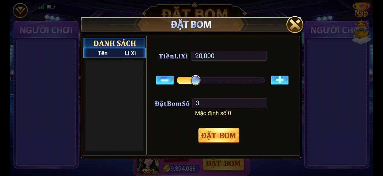 đặt bom trong game twin