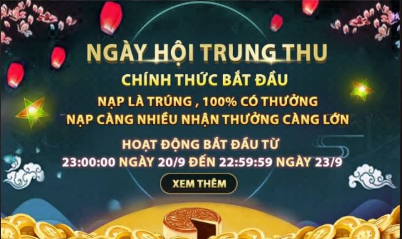 Vui Cùng Twin Đón Tết Trung Thu Trúng Thưởng 100%