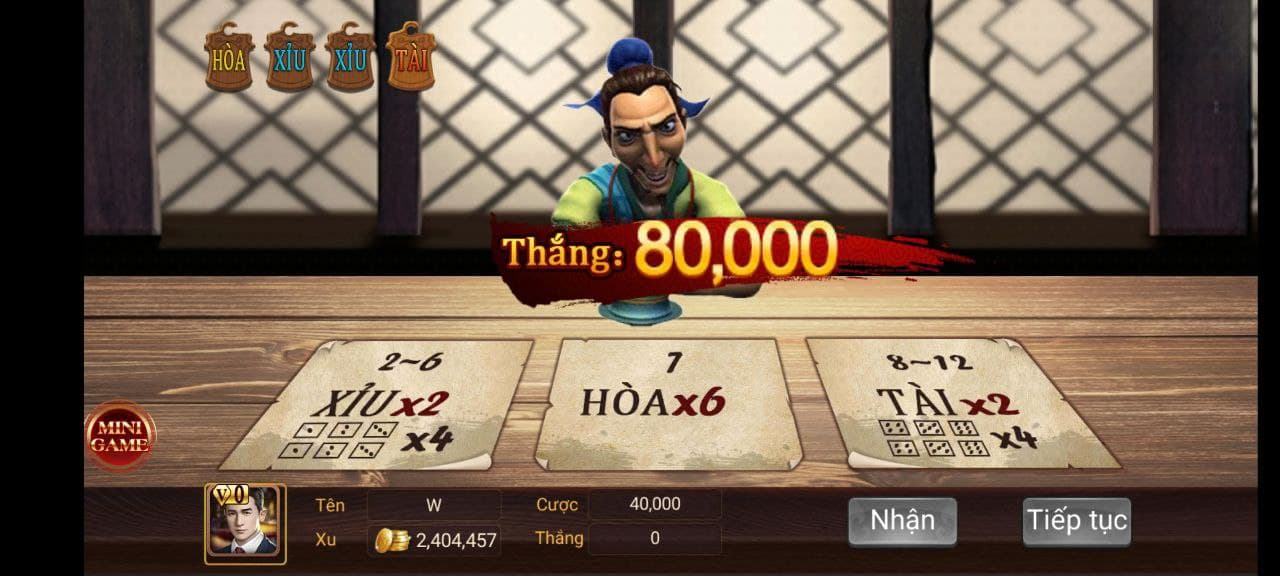 game thủy hử nhận thưởng twin