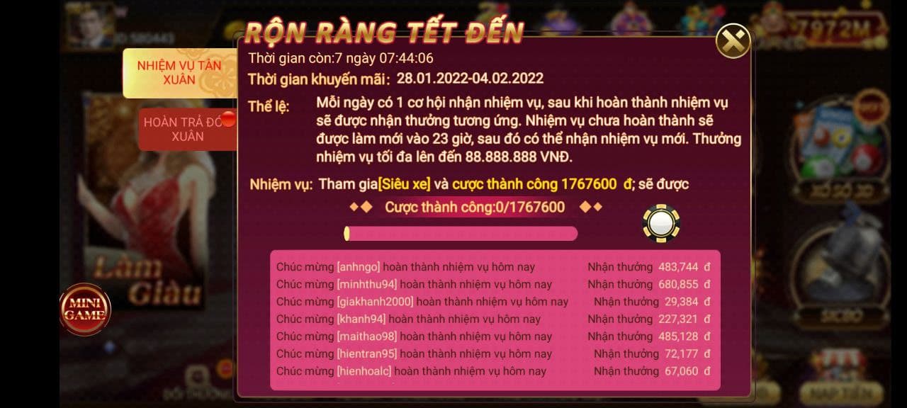 Đón Tết Nhâm Dần Phần Thưởng Bất Tận Tại Twin68