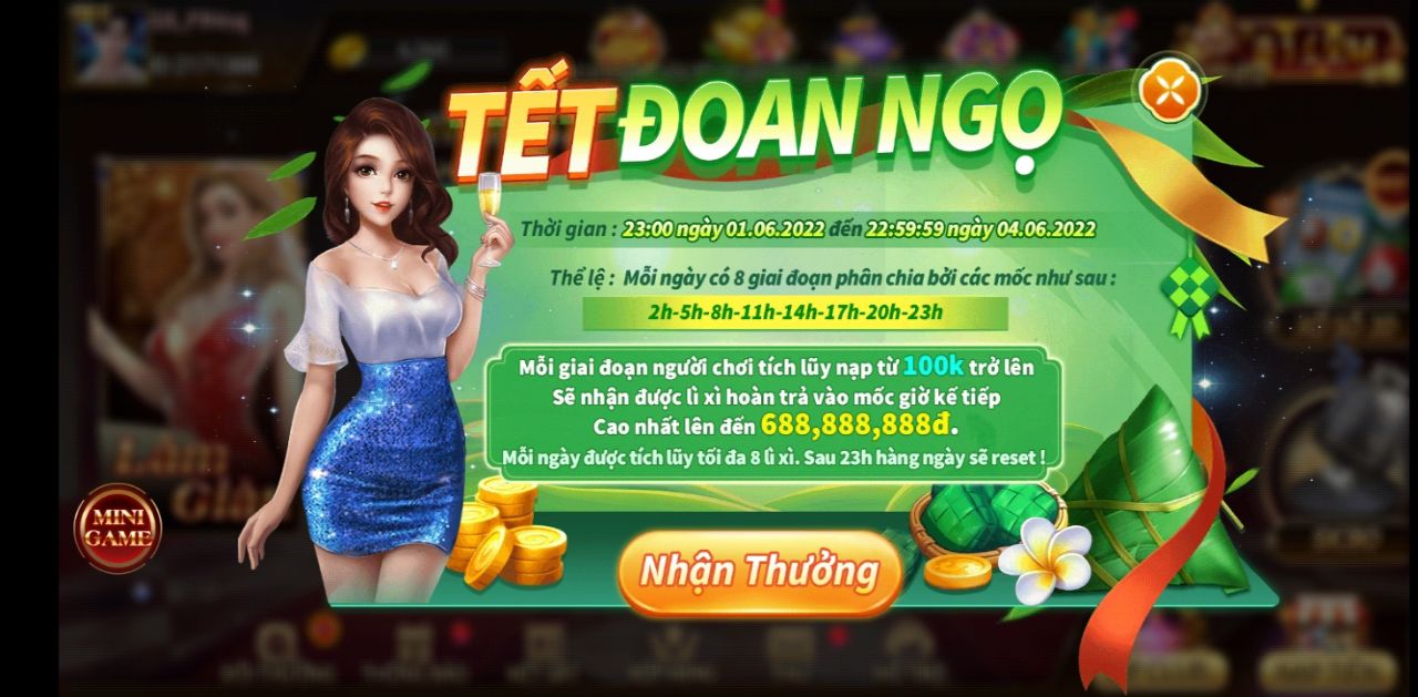 sự kiện tết đoan ngọ, nhận lì xì may mắn cùng twin